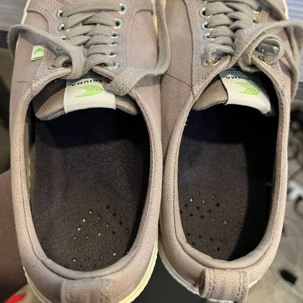 CARIUMA OCA Low Mystic Grey Canvas‎ Unisex Sneaker Mens 8 Womens 9.5